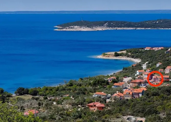 Dom wakacyjny Adrienne 100m Vom In Miholascica Auf Der Insel Cres Martinšćica