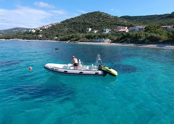 別荘 Adrienne 100m Vom In Miholascica Auf Der Insel Cres *